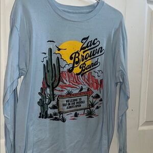 Zac Brown Band Graphic Long Sleeve Shirt